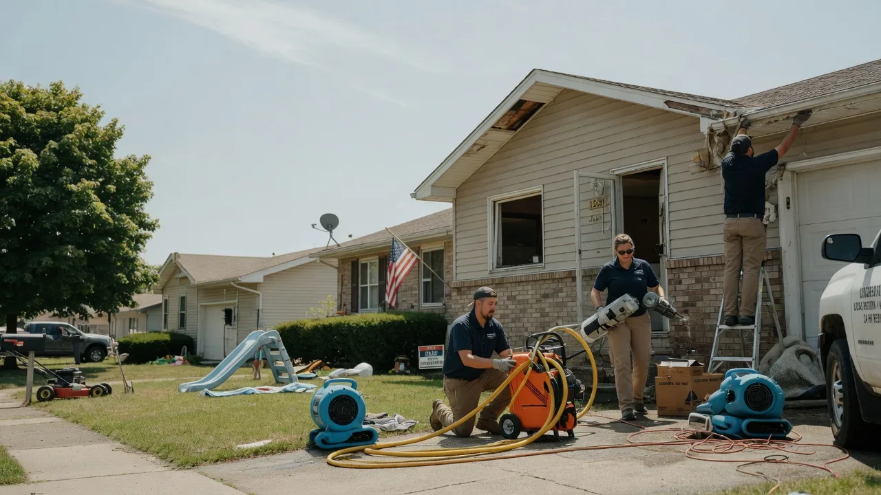 Water Damage Restoration in Woodland, IL near me